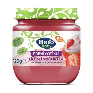 Hero Baby Prebiyotik Çilekli Yoğurtlu 120 Gr