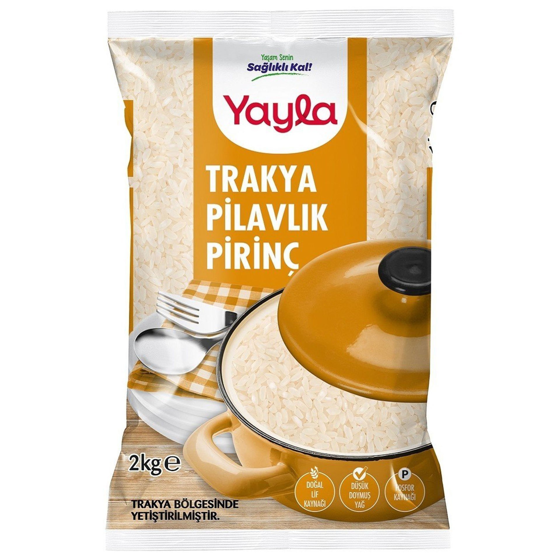 Yayla Trakya Baldo Pirinç 2 kg