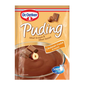 Dr. Oetker Puding Çikolata Fındık 102 gr