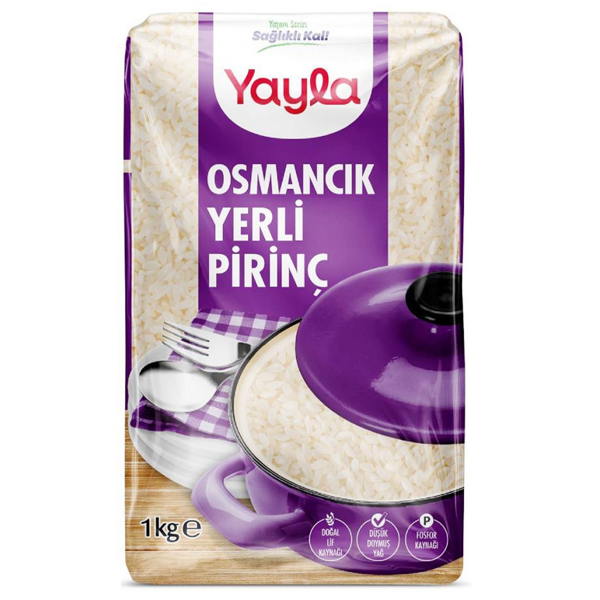 Yayla Osmancık Baldo Pirinç 1 Kg