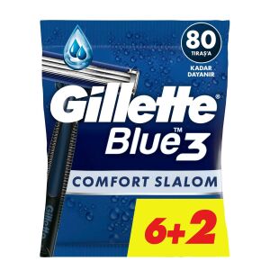 Gilette Blue 3 Slalom 6+2