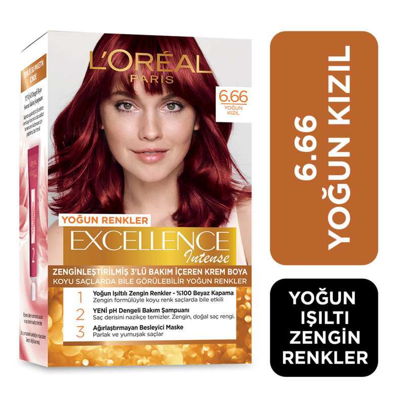 Loreal Excellence İntense Yoğun Kızıl 6/66