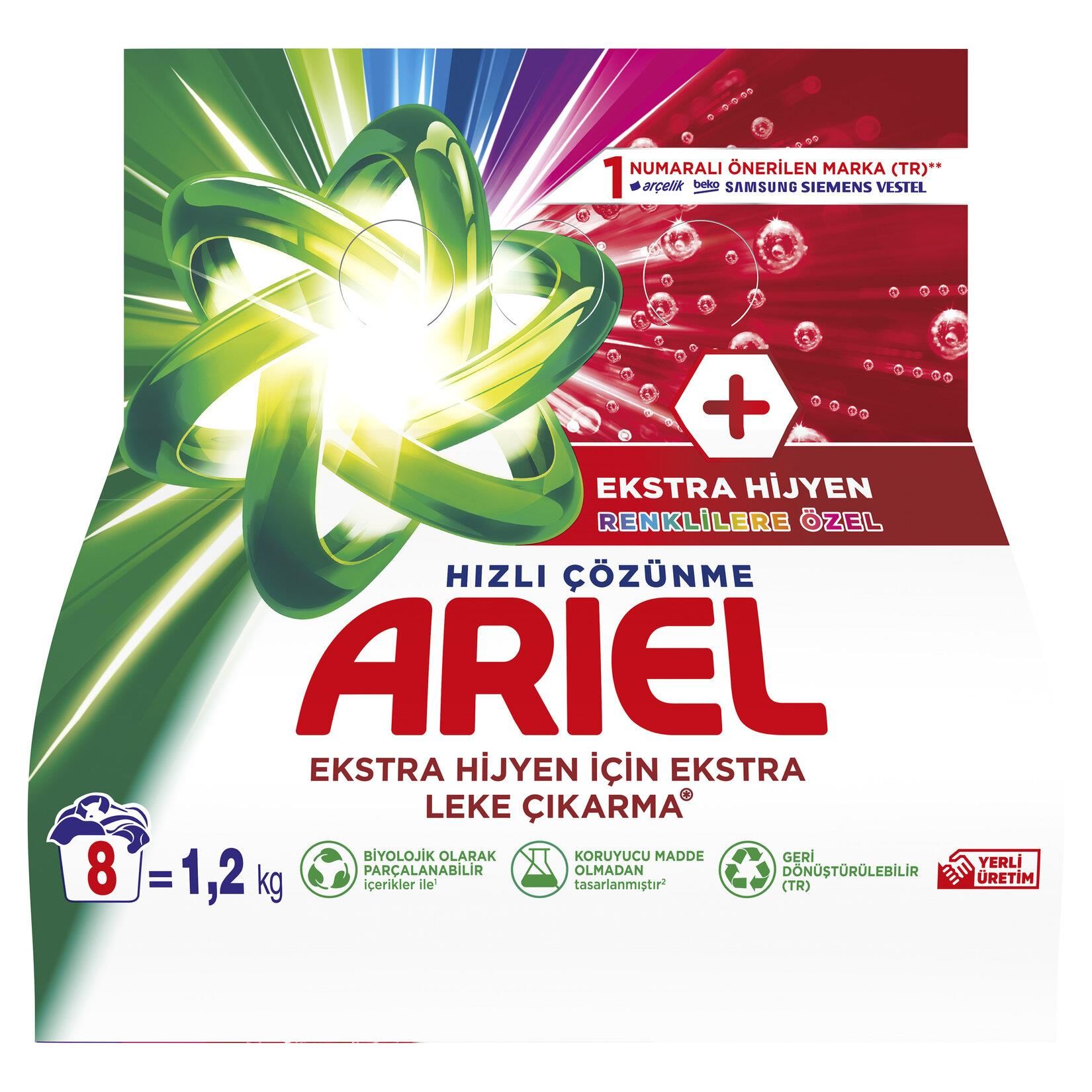 Ariel Oxi Renkliler 1.2 Kg