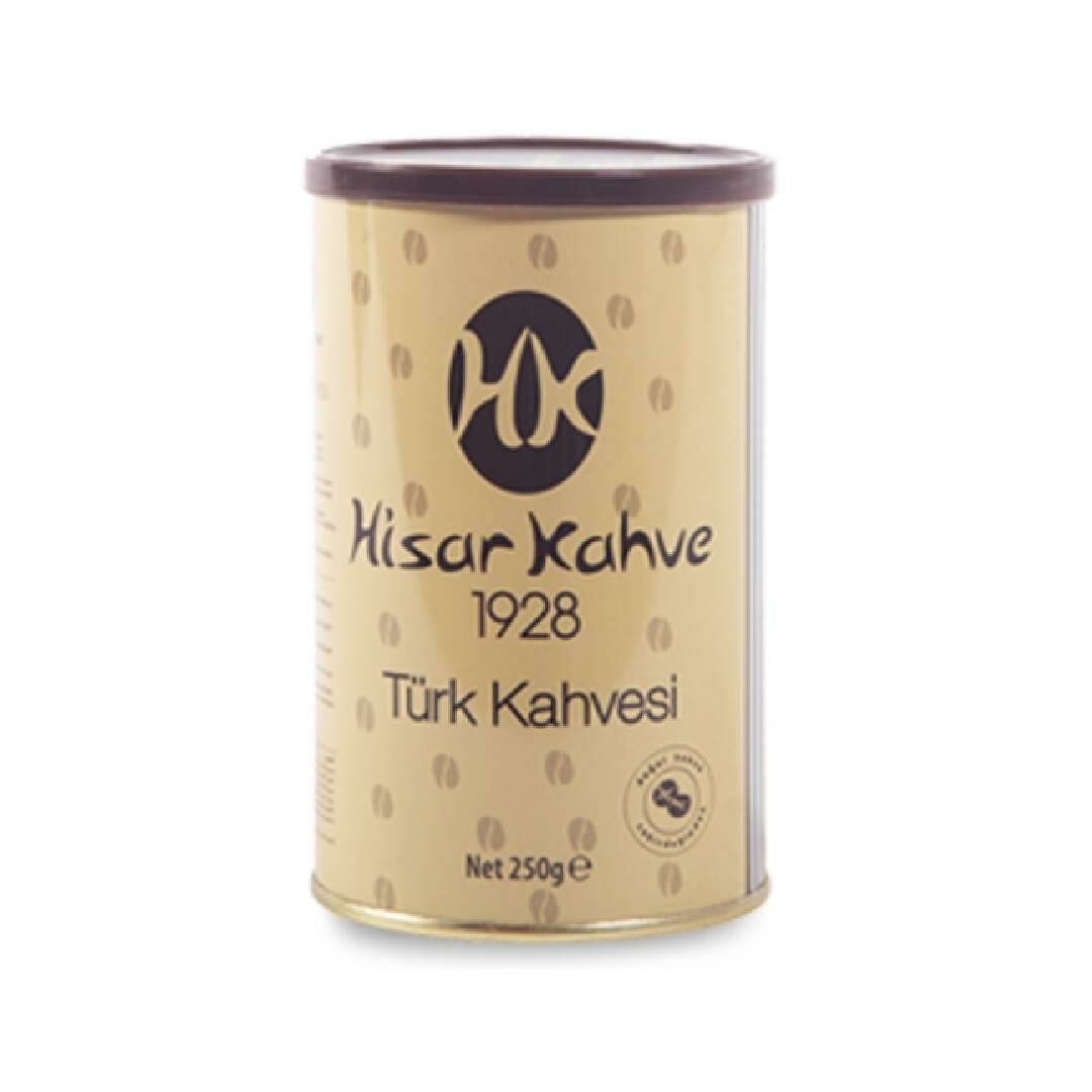 Hisar Türk Kahvesi Teneke 250 gr