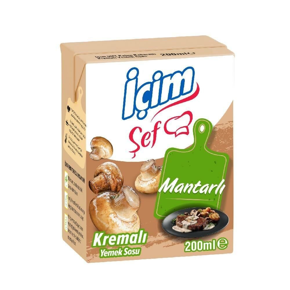 İçim Krema Şef 200 Ml Mantarlı