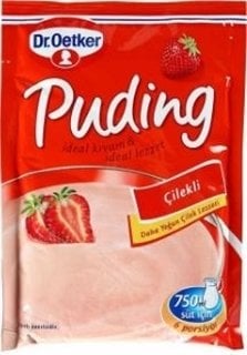 Dr.Oetker Puding Çilekli 120 gr