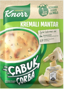 Knorr Çabuk Çorba Kremalı Mantar 19 Gr