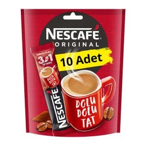 Nescafe 10'lu 3'ü 1 Arada Ekonomik 175 Gr