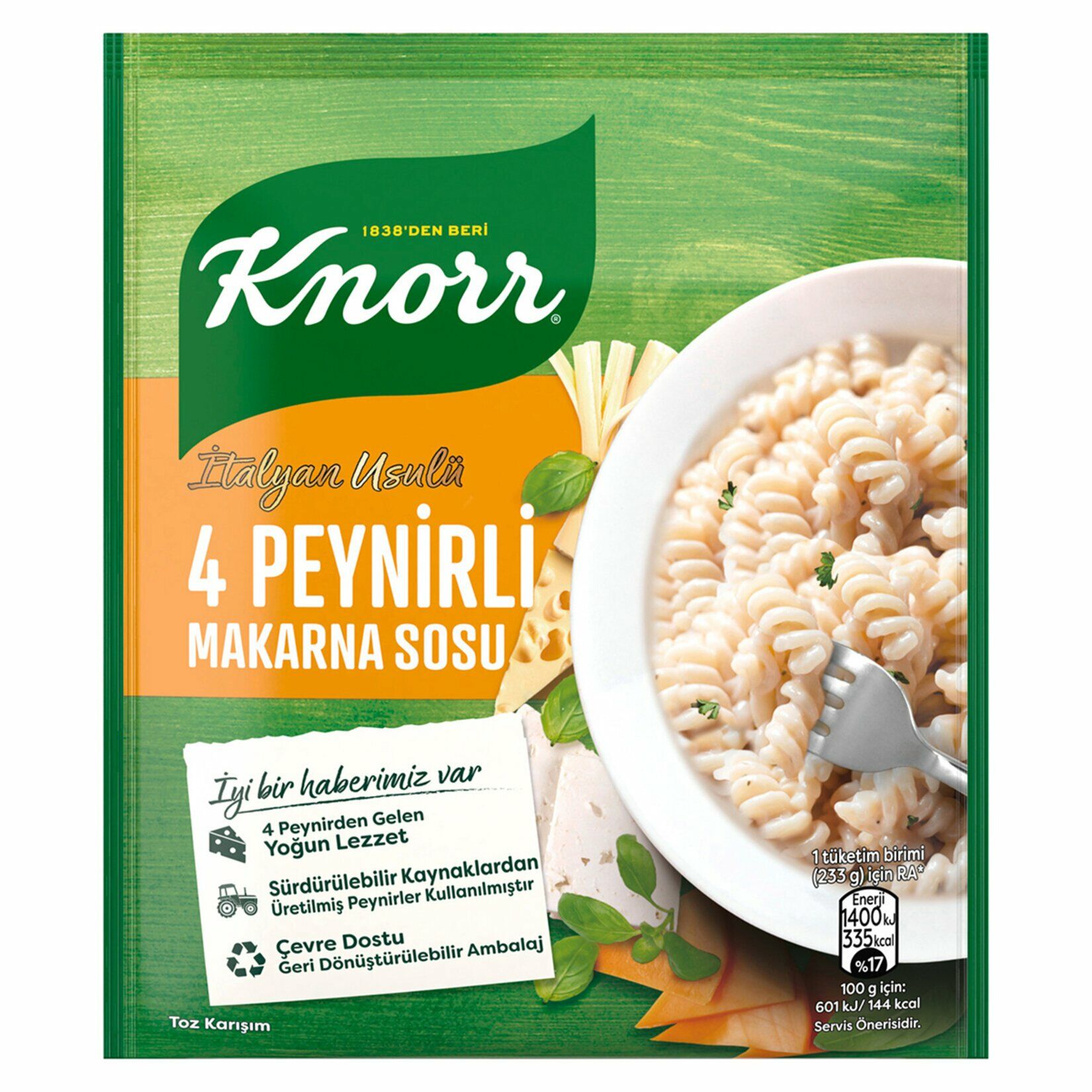 Knorr Makarna Sosu Peynirli 50 Gr