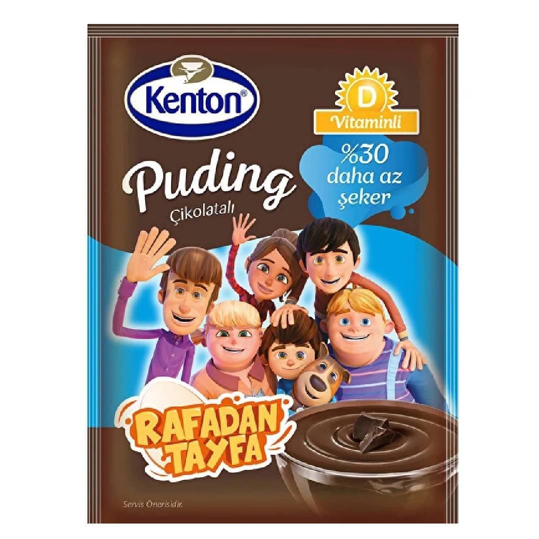 Kenton Puding Çikolatalı %30 Daha Az Şeker 100 Gr