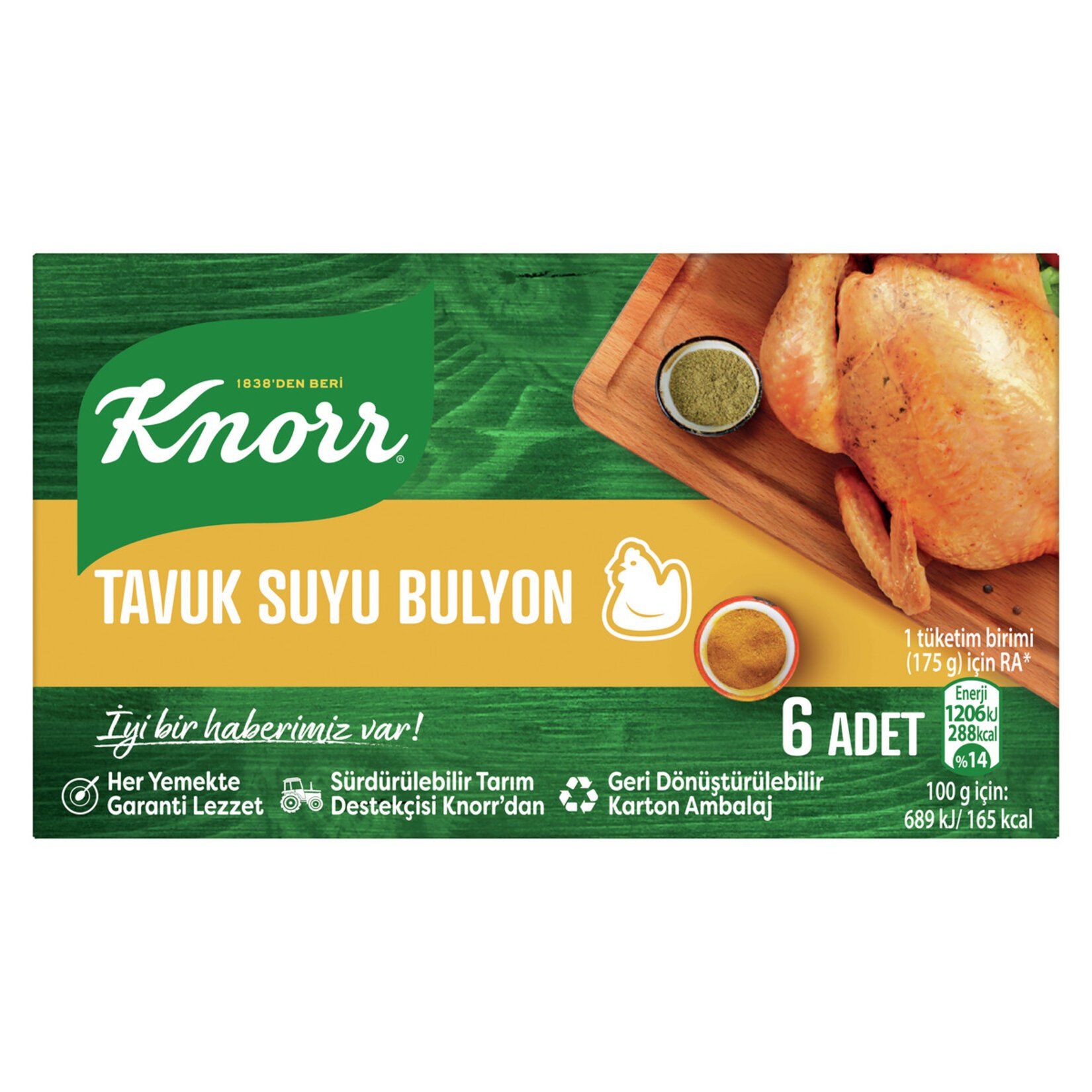 Knorr Bulyon 60 Gr 6'Lı Tavuksu
