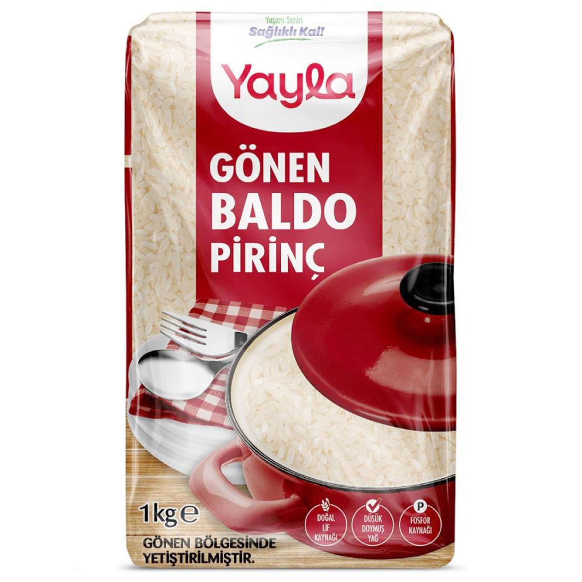 Yayla Gönen Baldo Pirinç 1 Kg