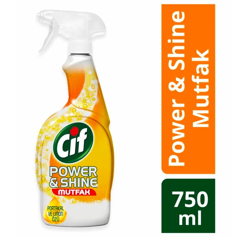 Cif Power Shine Sprey Mutfak 750 ml