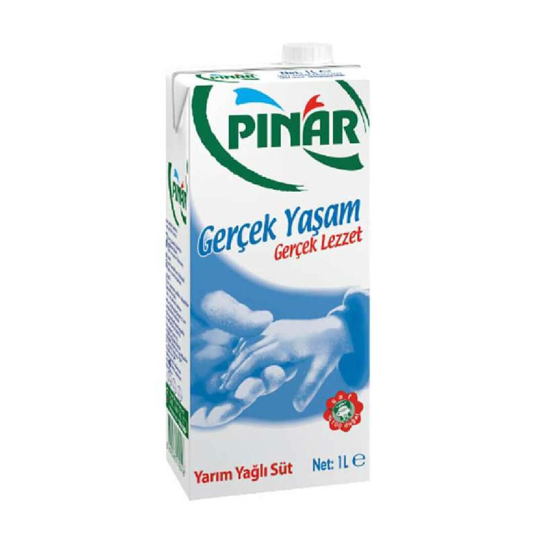 Pınar Süt Yarım Yağlı %1 1 Lt