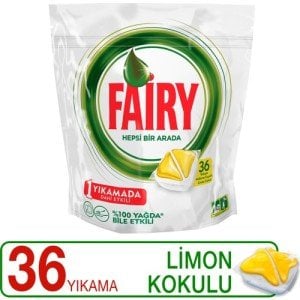 Fairy Kapsül Sarı 36'lı