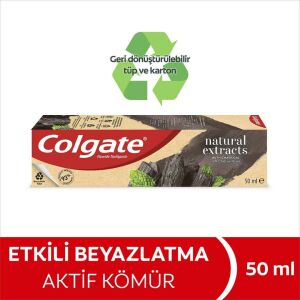 Colgate Natural Ext. Aktif Kömür 50Ml