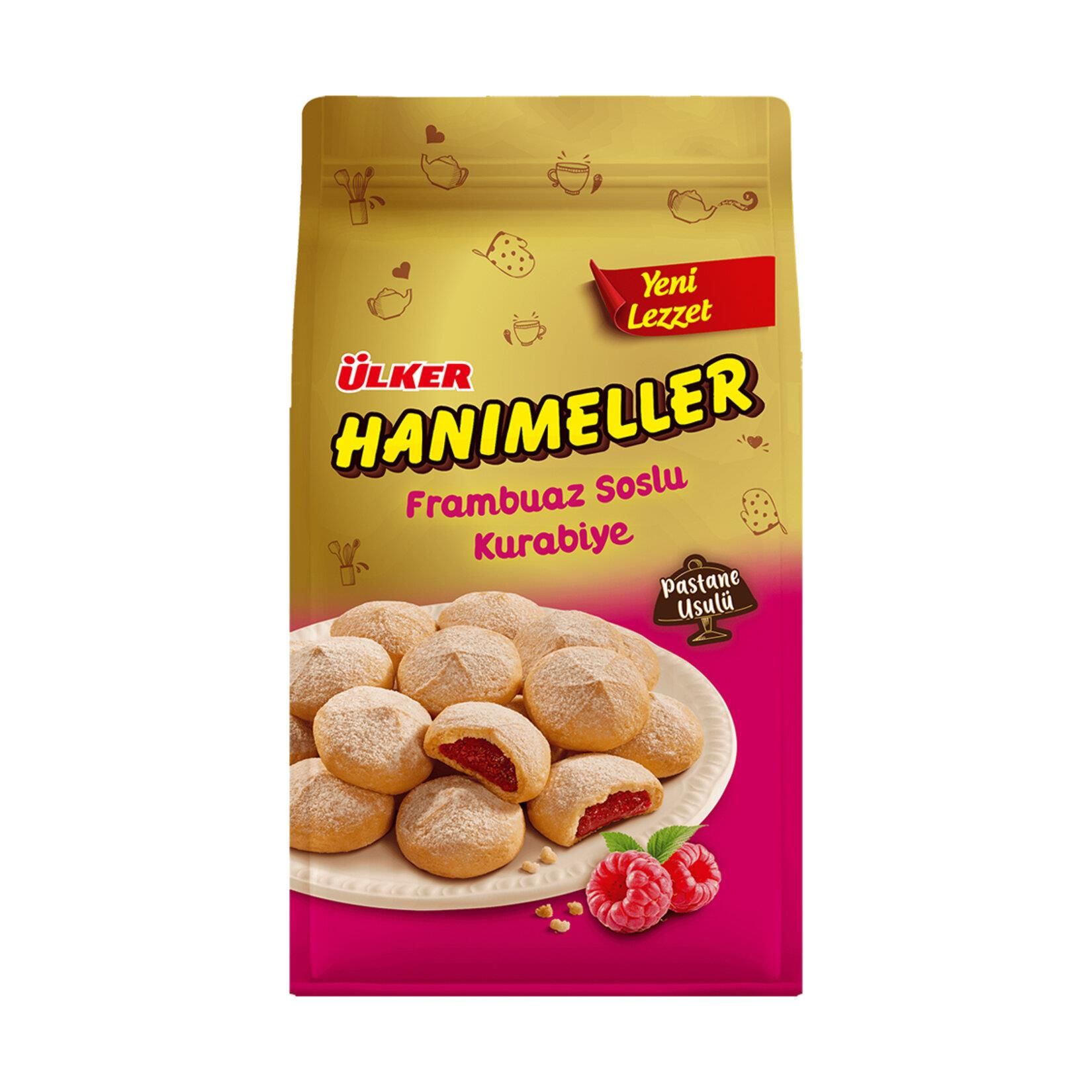 Ülker Hanımeller Frambuaz Soslu Kurabiye 150 Gr