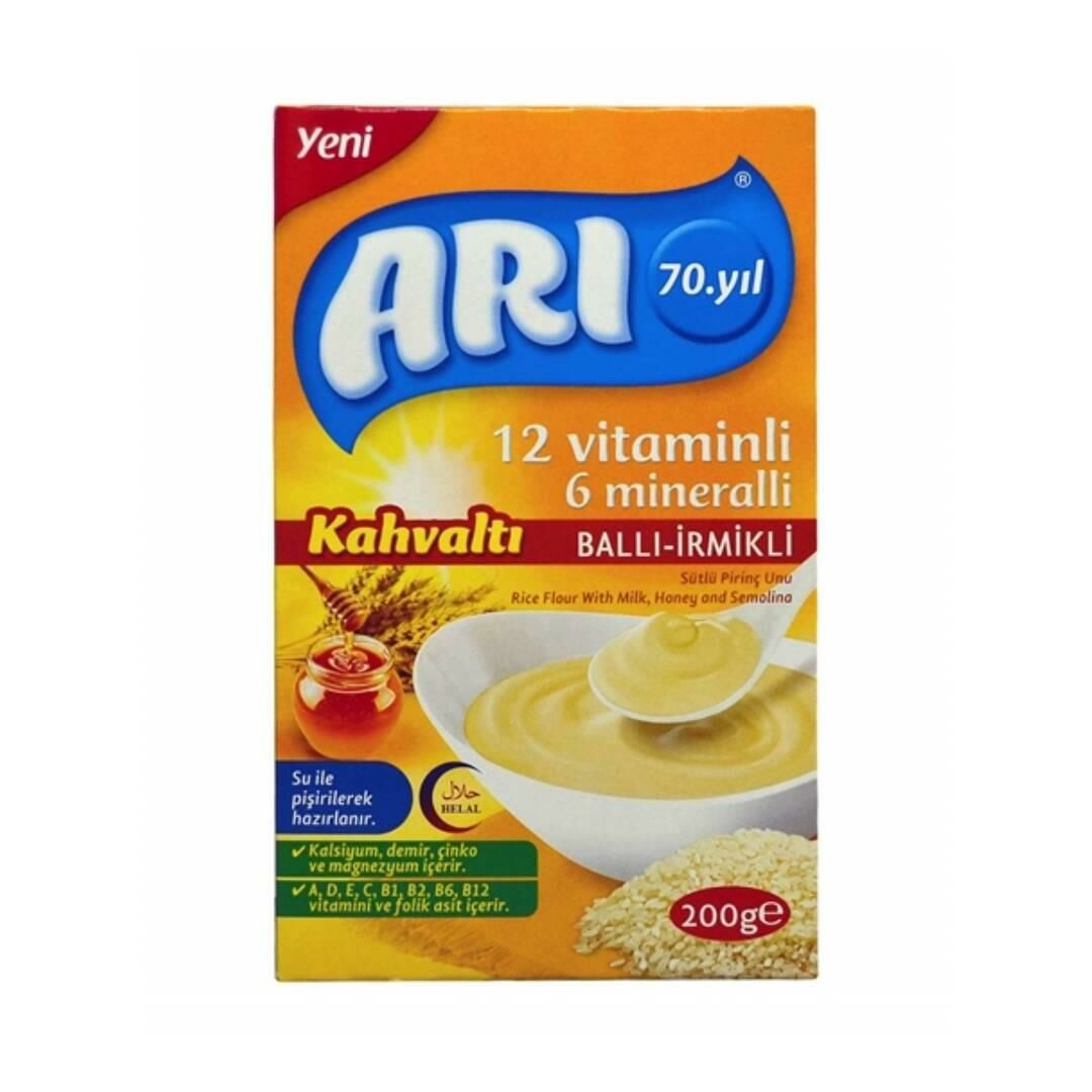 Arımama Sütlü Ballı İrmikli 200 Gr