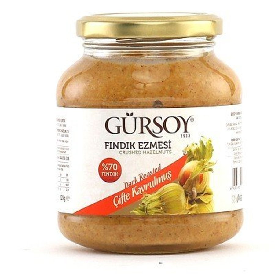 Gürsoy Çifte Kavrulmuş Şekerli Fındık Ezmesi 320 gr