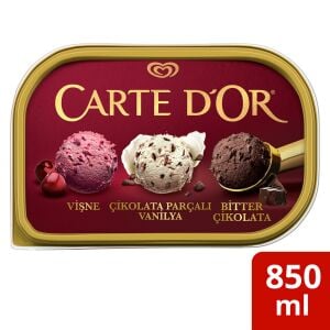 Algida Carte Dor Selection Vişneli Çikolata Parçacıklı Bitterli 850 Ml