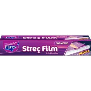 Parex Streç Film 100 Metre Kesme Bıçağı Hediye