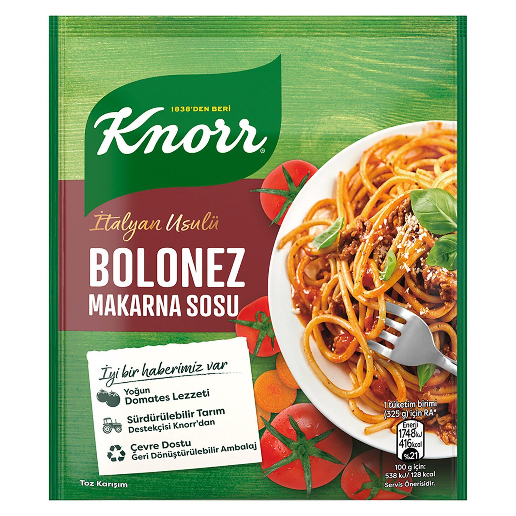 Knorr Makarna Sosu Domatesli Bolonez 45 Gr