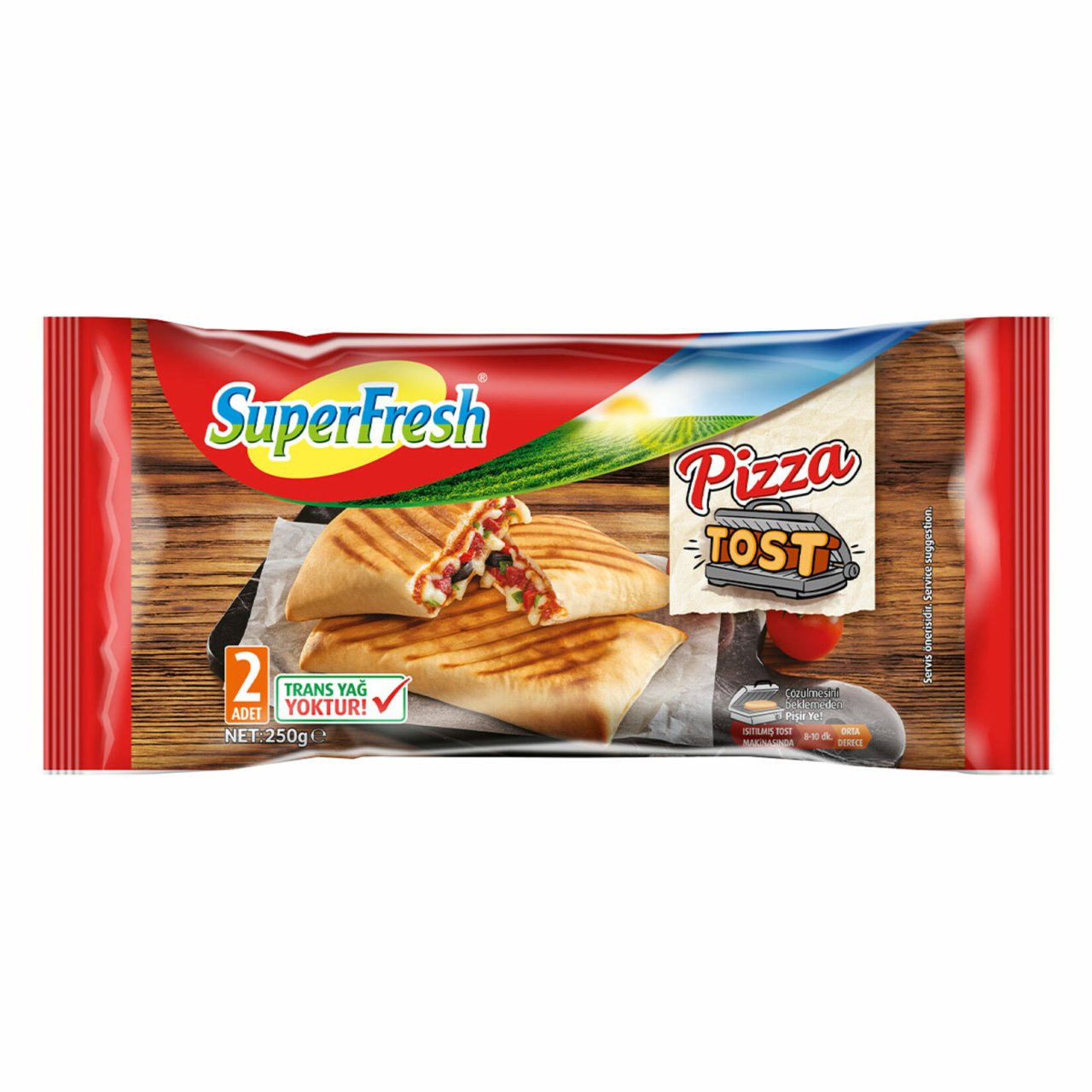 Superfresh Pizza Tost 250 gr