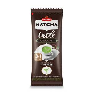 Çaykur Matcha Latte Çikolatalı 3'ü 1 Arada 10 gr