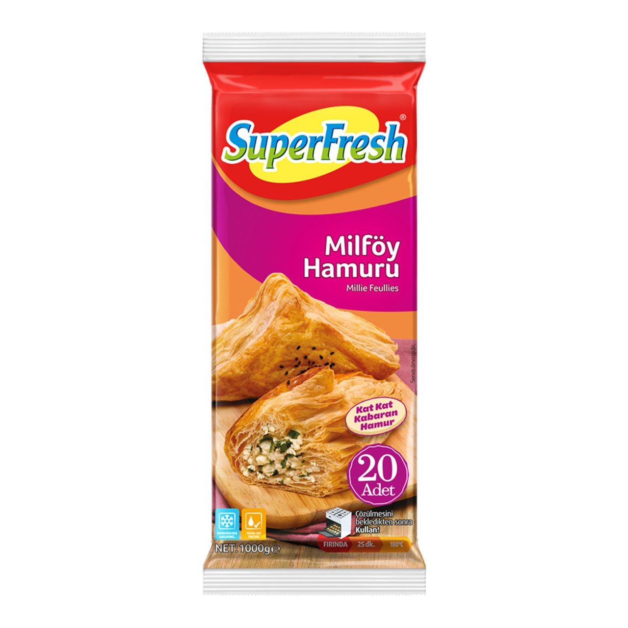 Süperfresh Milföy 1 Kg
