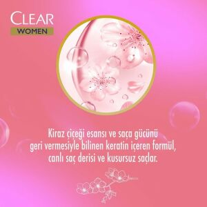 Clear Yumuşak ve Parlak Saçlar Kepek Karşıtı Şampuan 350 Ml