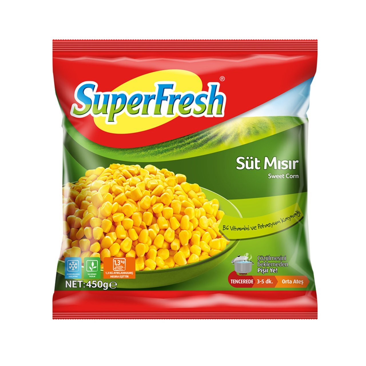 Süperfresh Mısır 450 Gr