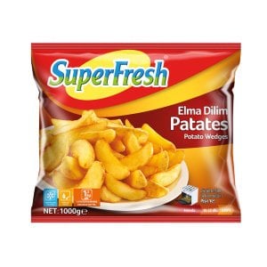 Süperfresh Patates Elma Dilim 1000 Gr