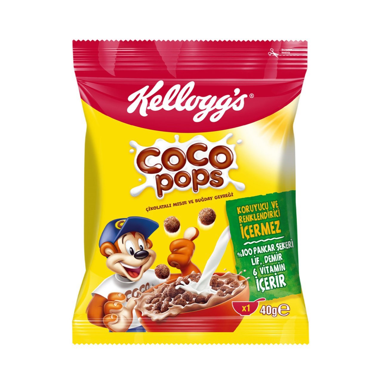 Ülker Kelloggs Coco Pops Top 40 Gr