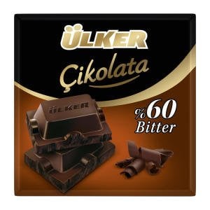 Ülker Kare Bitter %60 Kakao 60 Gr