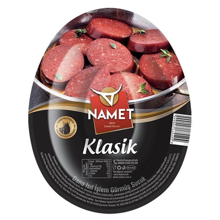 Namet Dana Klasik Sucuk 200 Gr