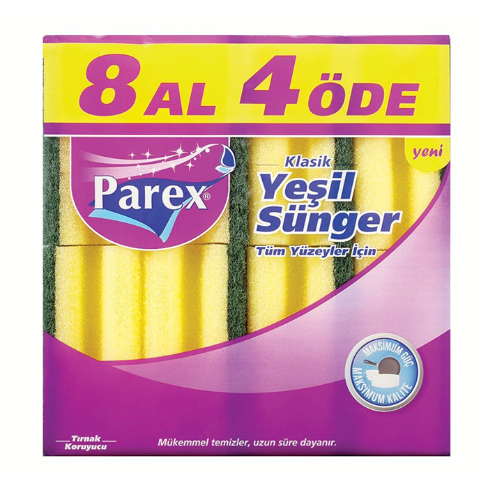 Parex Sünger 8'li Oluklu