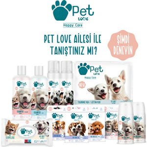 Pet Love Şampuan Okyanus 500 ml 100% Doğal Argan Yağlı