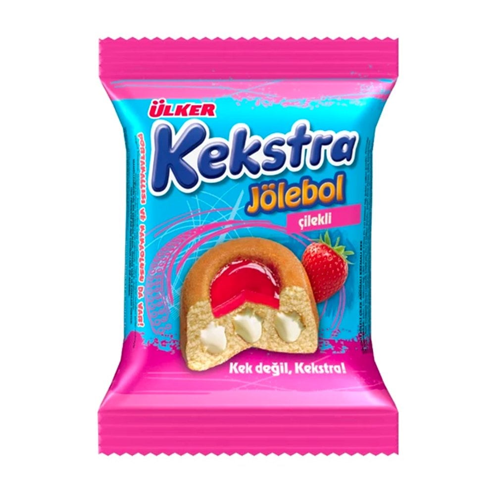 Ülker Kekstra Jölebol Çilekli 40 Gr