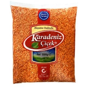 Karadeniz Çiçek Kırmızı Mercimek 2 Kg