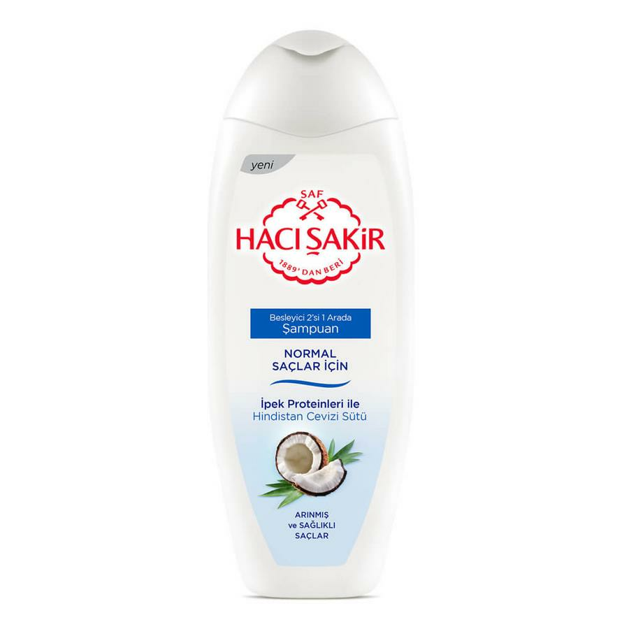 Hacı Şakir Şampuan 500 Ml 2/1 Hindistan Cevizli