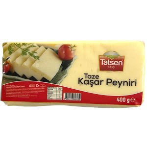 Tatsen Taze Kaşar Peyniri 400 Gr Yarım Yağlı