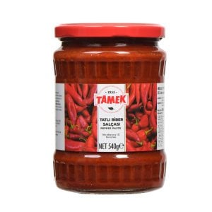 Tamek Tatlı Biber Salçası 540 gr Cam