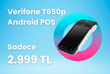 Verifone T650p Android POS sadece 2.999 TL