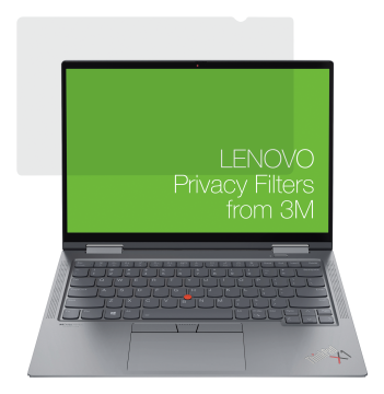 Lenovo 14.0 inch 1610 Privacy Filter for X1 Yoga Gen6 with COMPLY Attachment from 3M  4XJ1D33269