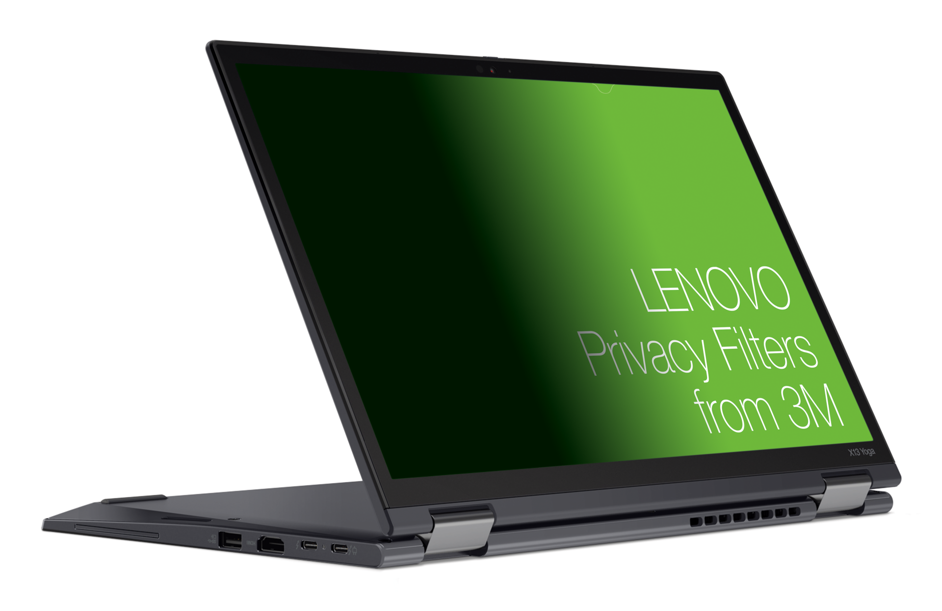 Lenovo 12.3 inç 0302 X12 için Gizlilik Filtresi 3M'den COMPLY Eki ile Çıkarılabilir 4XJ1D33270