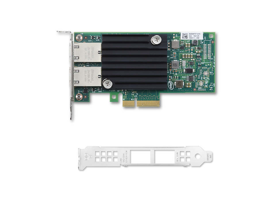 ThinkStation Intel X550-T2 Çift Bağlantı Noktalı Bakır 10 Gb Ethernet Adaptörü 4XC1M37101