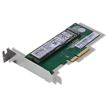 ThinkStation PCIE - M.2 Yükseltici kart - yüksek profil 4XH0L08578