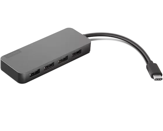 Lenovo USB-C to 4 Port USB-A Hub 4X90X21427