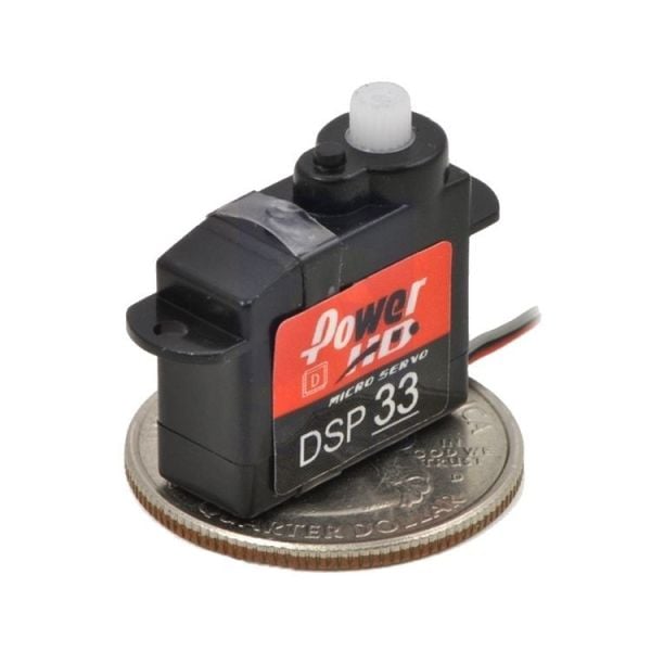 PowerHD Yüksek Hızlı Dijital Mikro Servo Motor DSP33 0,35 kg-cm