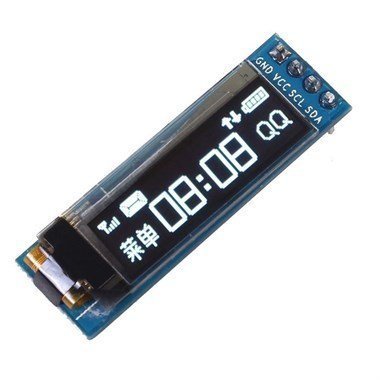 128x32 Oled Lcd Ekran 0.91 Inch SSD1306 (Arduino Uyumlu)